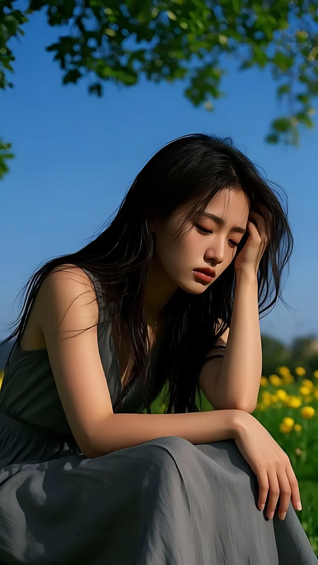 Ảnh Gái Xinh Mắt Buồn: Biểu Cảm Gây Thương Nhớ