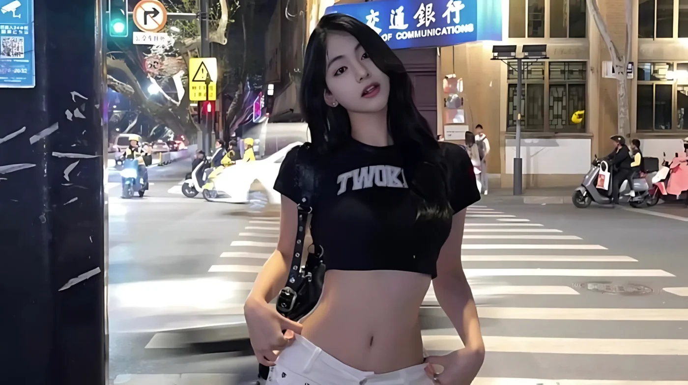 Hình Ảnh Gái Xinh Áo Croptop Khoe Dáng Chuẩn