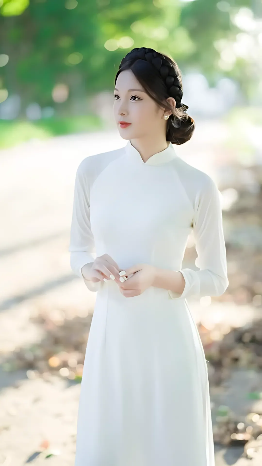 Ảnh gái xinh áo dài Việt Nam