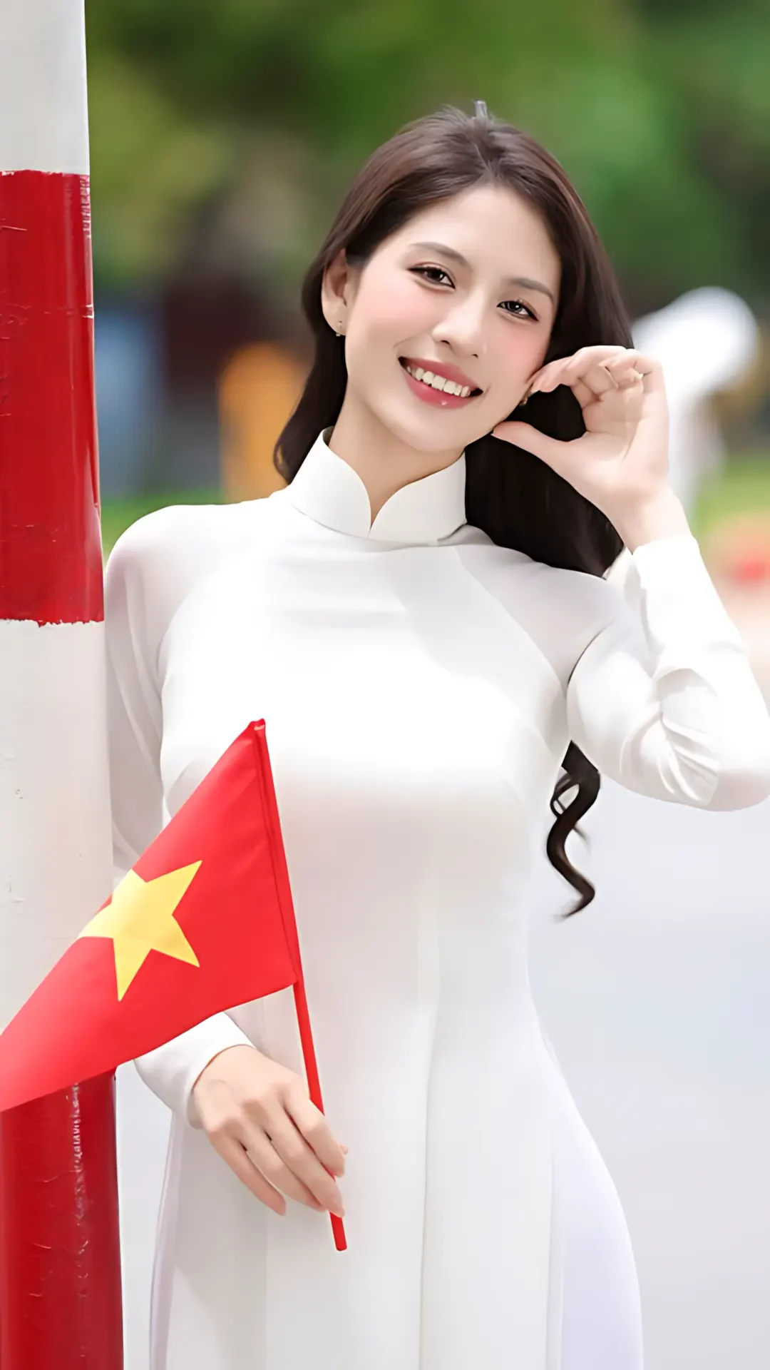 Ảnh gái xinh áo dài Việt Nam